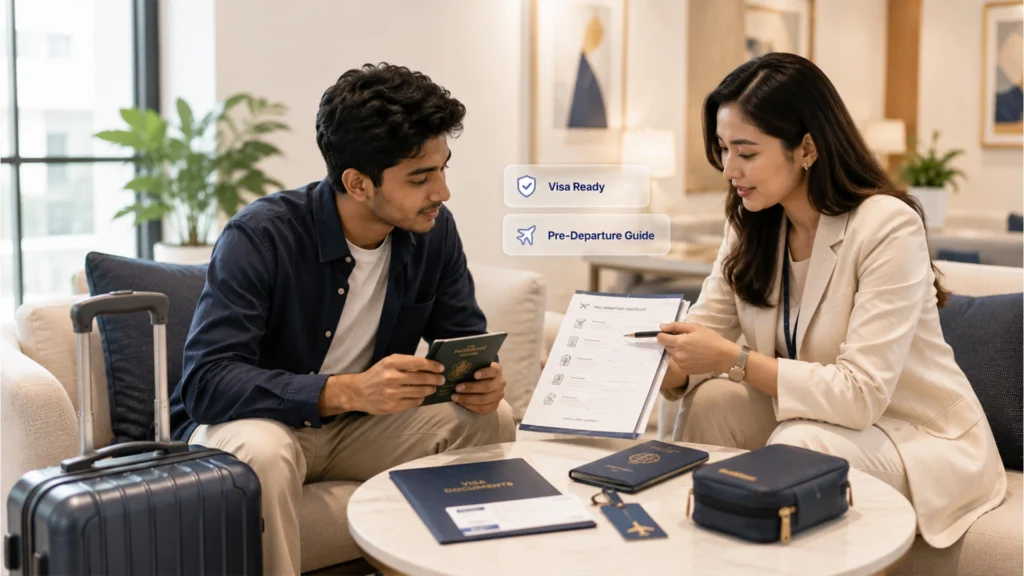 Visa and travel assistance